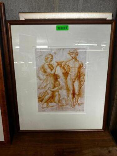 18" X 20" FRAMED PRINT