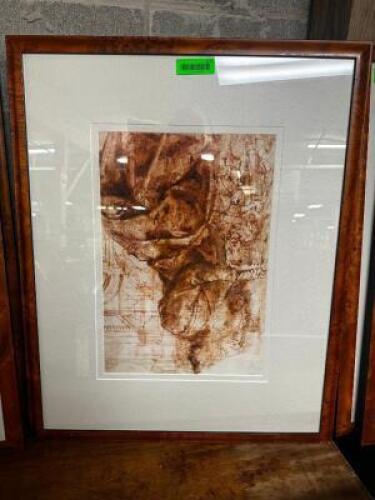 18" X 20" FRAMED PRINT