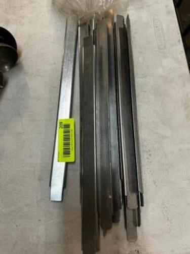 (8) 12" STAINLESS DIVIDERS.