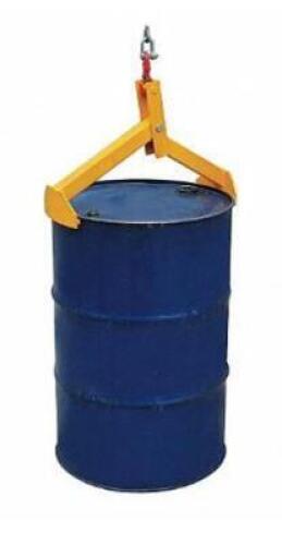 DESCRIPTION: (1) SALVAGE DRUM LIFTER BRAND/MODEL: GRAINGER/12R543 INFORMATION: LOAD CAPACITY: 1,000 LBS/DRUM CAPACITY: 85 GAL RETAIL$: 177.00 SIZE: 24