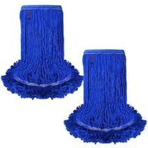 DESCRIPTION: (5) MOP HEADS INFORMATION: BLUE RETAIL$: $5.00 EA QTY: 5