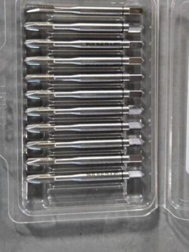 DESCRIPTION: (11) HSS SPIRAL POINT PLUG TAP BRAND/MODEL: BALAX 30074-000 SIZE: #10-32 RETAIL$: $160.60 QTY: 11