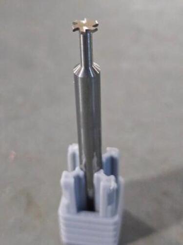 DESCRIPTION: (1) CARBIDE WOODRUFF KEYSEAT CUTTER BRAND/MODEL: HARVEY TOOL 68310 SIZE: 3/16" CUT DIA 3/16" SD RETAIL$: $399.99 QTY: 1