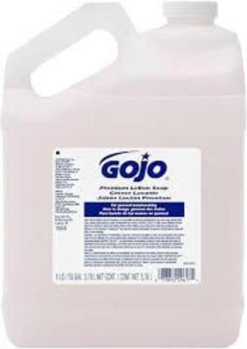 DESCRIPTION: (2) PREMIUM LOTION SOAP BRAND/MODEL: GOJO SIZE: 1 GALLON RETAIL$: $20.47 EA QTY: 2