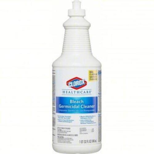 DESCRIPTION: (12) BLEACH GERMICIDAL CLEANER BRAND/MODEL: CLOROX HEALTHCARE #6VDE5 INFORMATION: READY TO USE SIZE: 32 OZ RETAIL$: $140.00 TOTAL QTY: 12