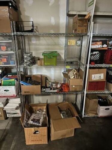 SHELF WITH CONTENTS