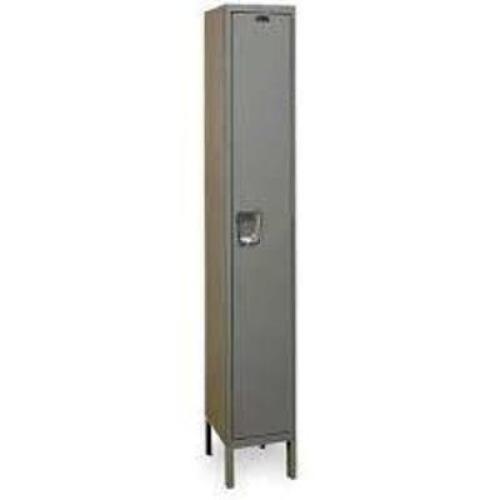 DESCRIPTION: (1) WARDROBE LOCKERBRAND/MODEL: HALLOWELLINFORMATION: DARK GRAYSIZE: APPROX 18" X 18" X 78"RETAIL$: $351.40 EAQTY: 1