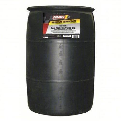 DESCRIPTION: (1) DIESEL ENGINE OIL BRAND/MODEL: MAG #43Y901 INFORMATION: CONVENTIONAL, DIESEL ENGINES, BIODEGRADABLE, 15W-40 SIZE: 55 GAL SIZE, DRUM,
