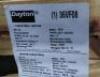 DESCRIPTION: (1) INDUSTRIAL MOTOR BRAND/MODEL: DAYTON #36VF08 INFORMATION: OPEN DRIP PROOF, RIGID BASE MOUNT, 20 HP, 3,530 NAMEPLATE RPM RETAIL$: $134 - 2
