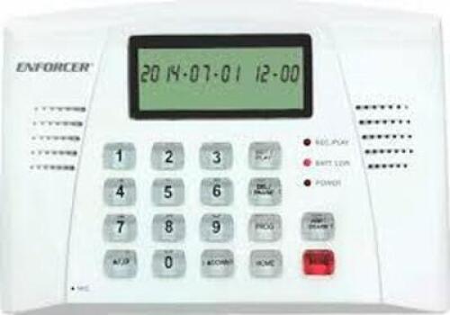 DESCRIPTION: (1) VOICE DIALER BRAND/MODEL: ENFORCER #E921ECPQ RETAIL$: $142.00 EA QTY: 1