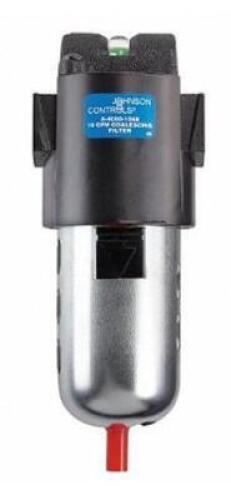 DESCRIPTION: (1) COALECING OIL REMOVAL FILTER BRAND/MODEL: JOHNSON CONTROLS/A-4000-6001 INFORMATION: 150 PSI/MAX FLOW: 50 CFM RETAIL$: 507.15 SIZE: 3/