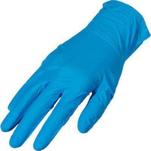 DESCRIPTION: (5) PACKS OF (100) GENERAL PURPOSE DISPOSABLE GLOVES INFORMATION: POWER-FREE/BLUE RETAIL$: 18.95 PER PK OF 100 SIZE: MED QTY: 5
