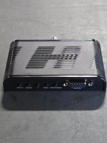 DESCRIPTION: (1) VIDEO CONVERTER BRAND/MODEL: DEFENDER SECURITY 82-10773 SIZE: COMPOSITE TO VGA RETAIL$: $46.99 QTY: 1