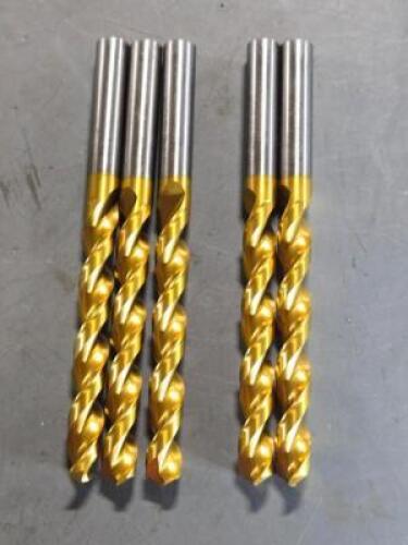 DESCRIPTION: (5) HSS JOBBER BITS BRAND/MODEL: GUHRING 900652010200 SIZE: 10.320MM RETAIL$: $405.05 QTY: 5
