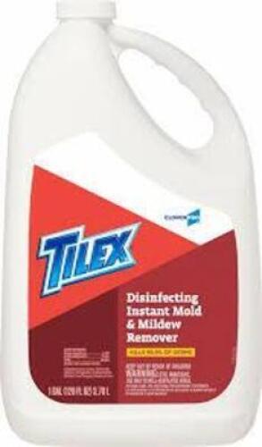 DESCRIPTION: (2) MOLD AND MILDEW DISINFECTANT BRAND/MODEL: TILEX #20K972 SIZE: 1 GALLON RETAIL$: $25.00 EA QTY: 2