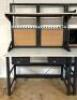 DESCRIPTION: WORKTABLE WITH ELECTRICAL HOOKUPS SIZE: 60"X30" LOCATION: BOTTOM FLOOR QTY: 1