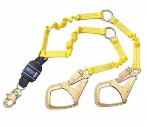 DESCRIPTION: (1) INTEGRATED RESCUE SHOCK ABSORBING LANYARD BRAND/MODEL: 3M DBI-SALA/1246153 INFORMATION: YELLOW/2-LEGS/ALUMINUM SNAP HOOK RETAIL$: 554