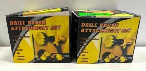 DESCRIPTION: (2) DRILL BRUSH ATTACHMENT SETS LOCATION: MAIN FLOOR QTY: 2