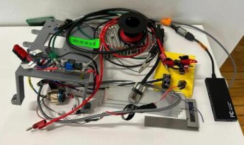 DESCRIPTION: ASSORTED ELECTRONICS PARTS AND COMPONENTS LOCATION: MAIN FLOOR QTY: 1