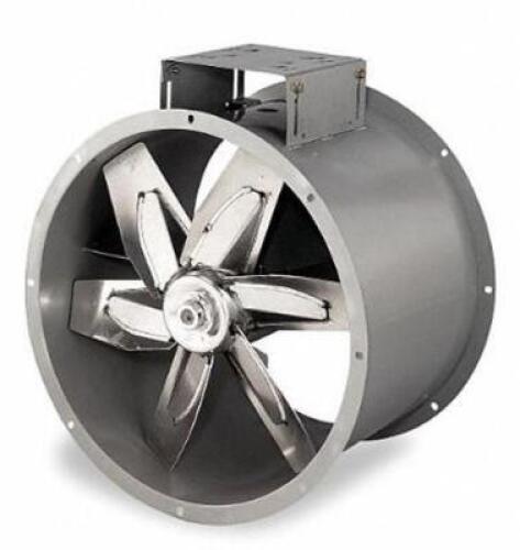 DESCRIPTION: (1) TUBEAXIAL FAN BRAND/MODEL: DAYTON/166204A INFORMATION: MAX INLET TEMP: 200F/6-BLADES RETAIL$: 976.41 SIZE: 16"BLADE DIA X 16-1/2"D QT
