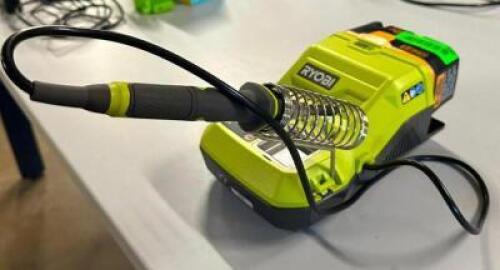 DESCRIPTION: SOLDERING STATION BRAND/MODEL: RYOBI P3100 LOCATION: BOTTOM FLOOR QTY: 1
