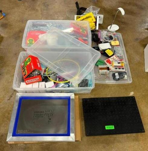 DESCRIPTION: ASSORTED LAB EQUIPMENT, PARTS, AND COMPONENTS AS SHOWN INFORMATION: SEE PHOTOS FOR MORE DETAIL LOCATION: BOTTOM FLOOR QTY: 1