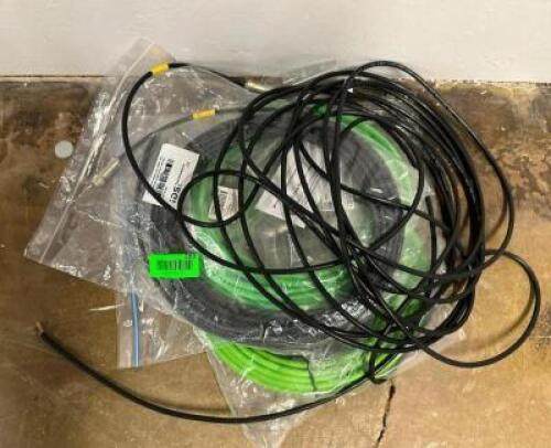DESCRIPTION: ASSORTED CABLE AS SHOWN INFORMATION: SEE PHOTOS FOR MORE DETAIL LOCATION: BOTTOM FLOOR QTY: 1