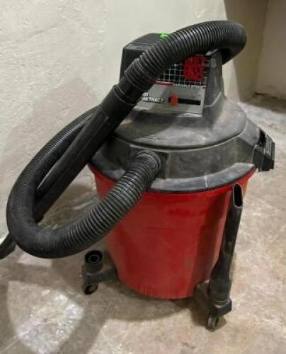 DESCRIPTION: SHOP VAC LOCATION: BOTTOM FLOOR QTY: 1