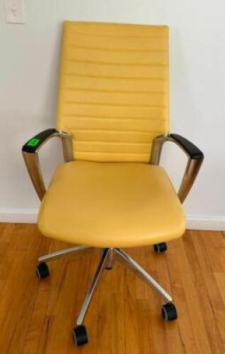 DESCRIPTION: (2) ARMED ROLLABOUT OFFICE CHAIRS LOCATION: 2ND FLOOR QTY: 2