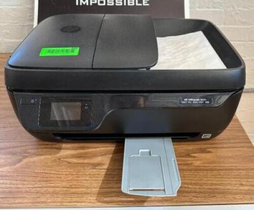 DESCRIPTION: OFFICEJET ALL IN ONE PRINTER BRAND/MODEL: HP OFFICEJET 3830 LOCATION: 2ND FLOOR QTY: 1