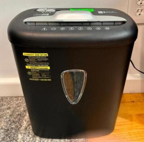 DESCRIPTION: PAPER SHREDDER BRAND/MODEL: AMAZON LOCATION: 2ND FLOOR QTY: 1