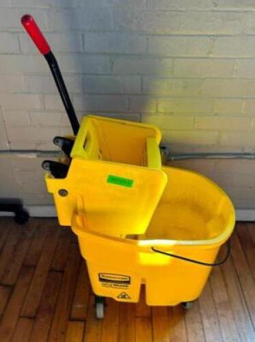 DESCRIPTION: MOP BUCKET WITH WRINGER LOCATION: 2ND FLOOR QTY: 1