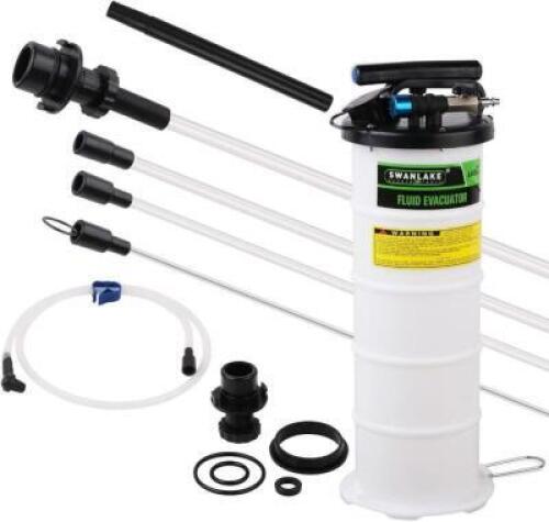 6.5 Liter Pneumatic/Manual Fluid Extractor Pump