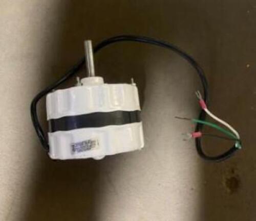 DESCRIPTION: (2) MOTOR BRAND/MODEL: CARNES/A056B3367 INFORMATION: WHITE/120V/60HZ RETAIL$: 705.97 EACH QTY: 2