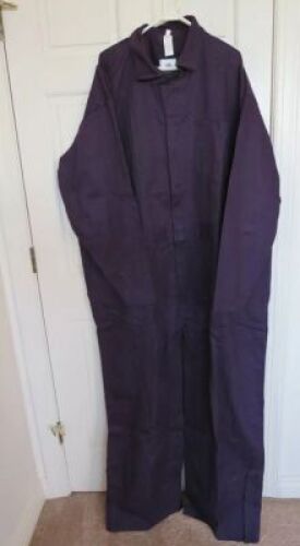 DESCRIPTION: (1) CASE OF APPROX (10) COVERALLS INFORMATION: PURPLE SIZE: 68R RETAIL$: $16.35 EA QTY: 1