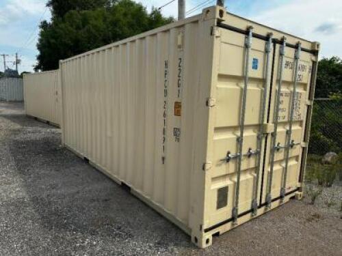 2024 20FT HIGH CUBE SHIPPING CONTAINER