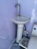 STAINLESS JOBSITE BATHROOM W/ SINK, TOILET, AND FAN - 7