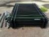 200' OF GALVANIZED STEEL FENCING - 2