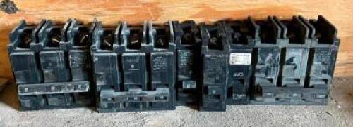 ASSORTED CIRCUIT BREAKERS