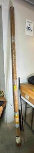 96"X72" BAMBOO ROLLER SHADE
