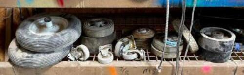 ASSORTED CASTERS AS SHOWN