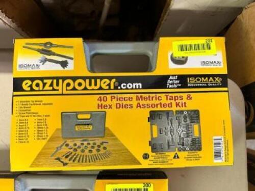 40 PC. METRIC TAP AND HEX DIES KIT