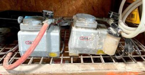 (2) DIAPHRAGM VACUUM/PRESSURE PUMPS