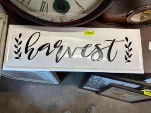 HARVEST WALL SIGN