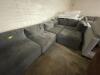 SOFA SECTIONAL WITH OTTOMAN - 7