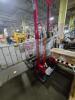 DESCRIPTION: (1) MANUAL STRADDLE STACKER BRAND/MODEL: DAYTON #4VME8 INFORMATION: RED, 2000 LB CAPACITY, 2 3/4 IN TO 5 FT 3 IN, ADJ SIZE: 36" X 4" RETA - 2