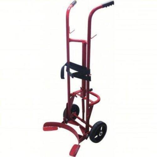 DESCRIPTION: (1) DRUM HAND TRUCK BRAND/MODEL: PRODUCT NUMBER #447H71 INFORMATION: RED, STEEL-FRAME, 1000 LB CAPACITY SIZE: FOR 55 GAL DRUMS RETAIL$: $
