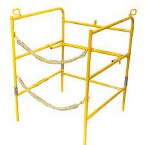 DESCRIPTION: (1) MANHOLE GUARD RAIL COLLAPSIBLE BRAND/MODEL: GGS #4639989008 INFORMATION: YELLOW, STEEL RETAIL$: $331.76 EA QTY: 1