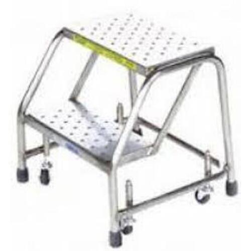 DESCRIPTION: (1) STEP STAIRSBRAND/MODEL: BALLYMOREINFORMATION: STAINLESS STEEL, NO WHEELS&nbsp;SIZE: 2 STEPRETAIL$: $1071.90 EAQTY: 1