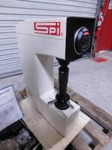 DESCRIPTION: (1) ROCKWELL HARDNESS TESTER BRAND/MODEL: SPI #15-818-8 INFORMATION: WHITE RETAIL$: $883.99 EA QTY: 1